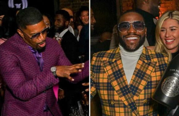 Floyd Mayweather Celebrates Birthday With Jamie Foxx, Two Days Before Fight