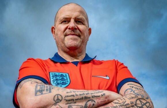 Football fan who tattoos body with passport stamps still has space for more