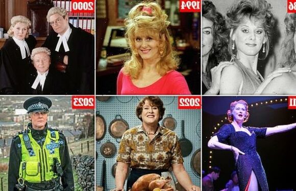 From saucy stage role to TV's female cop… Sarah Lancashire's journey