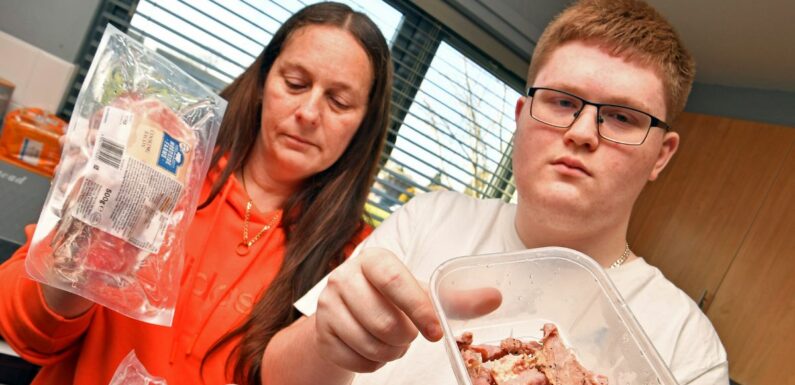 Furious mum vows never to shop at Tesco again after finding plastic in bacon