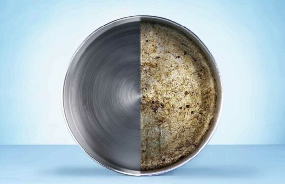 How to clean a burnt pan using household items | The Sun