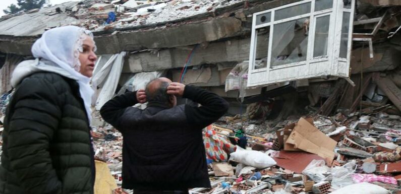 Huge earthquake kills 2,400 in Turkey and Syria, bad weather worsens plight