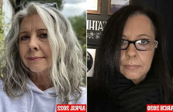 I ditched dye aged 54 and embraced my grey hair