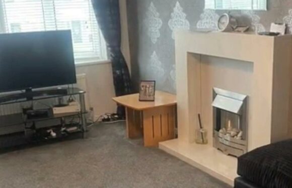 I gave my partner’s house a makeover with crushed greys and whites, but it's the fireplace that has people talking | The Sun