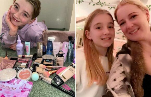 I let my girl, 10, wear makeup daily – she spends £100 a month on lippie & blusher, I'm judged but it's NOT neglect | The Sun
