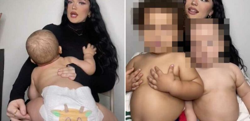 I’m 22 & have two kids – both of them were massive and in the 99 percentile, people say my youngest looks like Boss Baby | The Sun