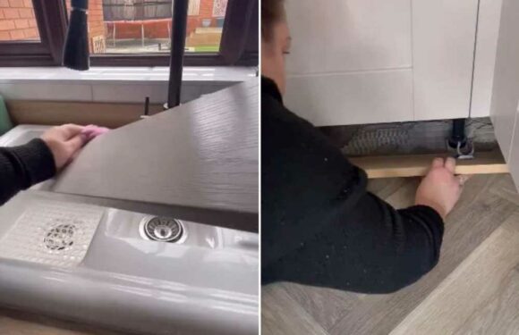 I’m a cleaning whizz & the filthy, hidden spots you never see and why you need to check behind your kick-boards | The Sun