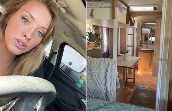 I’m a mum-of-two & live in a caravan, we don’t use the loo for number twos & the beds aren’t great but we make it work | The Sun