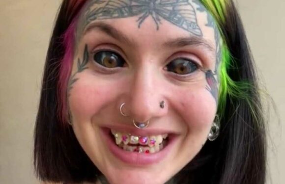 I’m covered in tattoos & have sharpened teeth & inked eyes – I look like a demon & people are stunned by my old look | The Sun