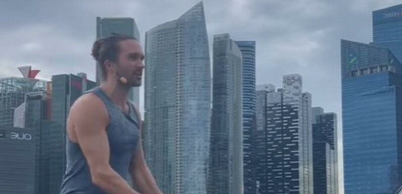 Inside Joe Wicks’ beautiful Singapore family holiday with wife Rosie and children