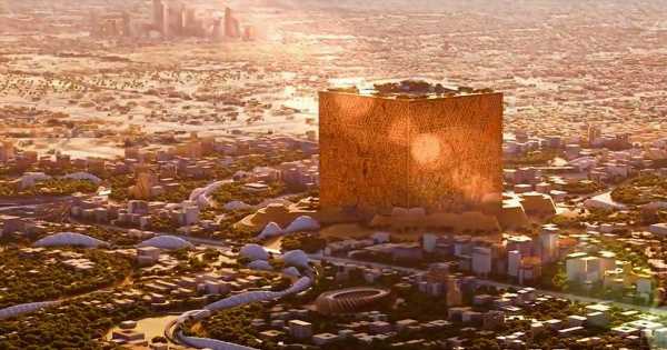 Inside Saudi Arabia’s giant metaverse cube the size of 20 Empire State Buildings