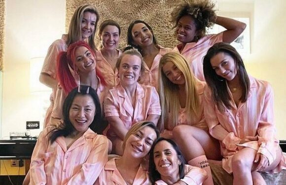 Inside Strictly Come Dancing stars’ girls night in with wine and face masks