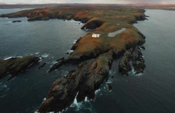 Inside 'UK's loneliest house' with stunning sea views & no sign of people for MILES as it hits market for £150k | The Sun