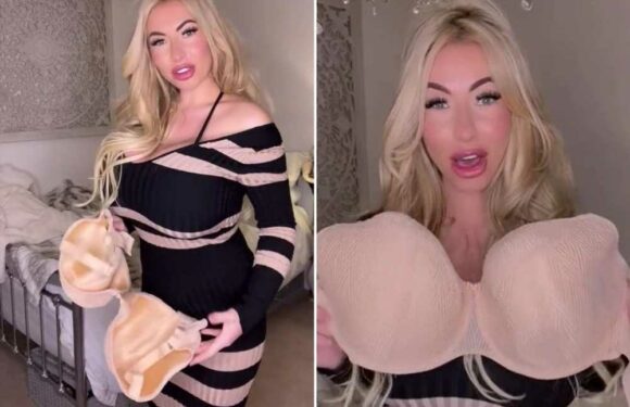 I've got massive boobs and my bras are ridiculous – I got a 32K one that's bigger than my head and it doesn’t even fit | The Sun