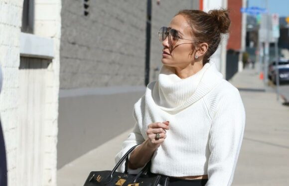 J Lo Brought Back a Controversial '90s Trend With Joggers Ripped to Shreds