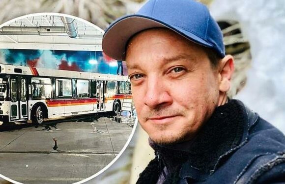 Jeremy Renner teases he's 'in the shop now working on me'