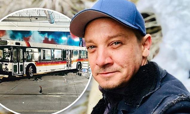Jeremy Renner teases he's 'in the shop now working on me'