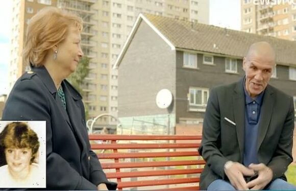 John Actie meets scientist who helped prove his innocence