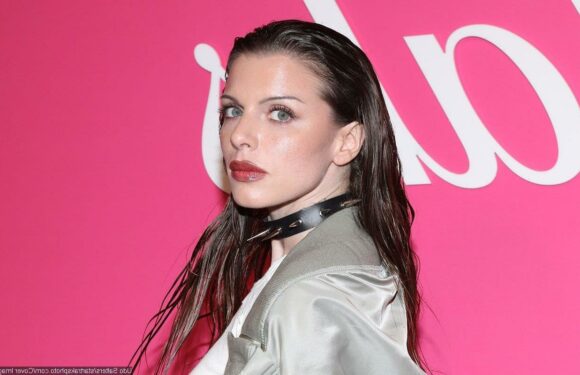 Julia Fox Frees the Nipple in Daring Outfit During Alexander Wang Show