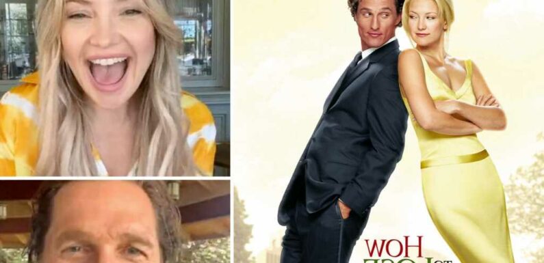 Kate Hudson & Matthew McConaughey Reunite for 20th Anniversary of How to Lose a Guy In 10 Days