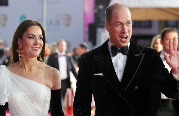 Kate Middleton Recycles a Floaty Alexander McQueen Gown at the 2023 BAFTAs