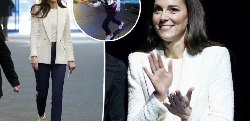 Kate Middleton steps out in under-$100 Zara blazer