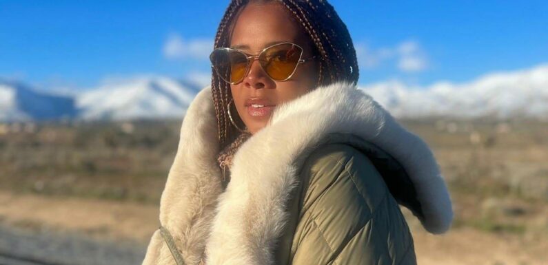 Kelis and Her Children Almost Fell Off a Child as Theyre Caught in Californias Snowstorm