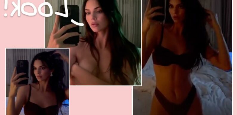 Kendall Jenner THIRST TRAP!! See The Topless Pics Being Praised By Her Sisters & Pals!