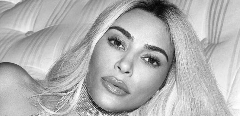 Kim Kardashian almost busts out of $6.6K top and shows off her $1.9K choker in new Dolce and Gabbana ad | The Sun