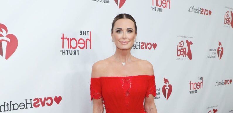 Kyle Richards looks amazing in a red off-the-shoulder dress, plus more must-see photos