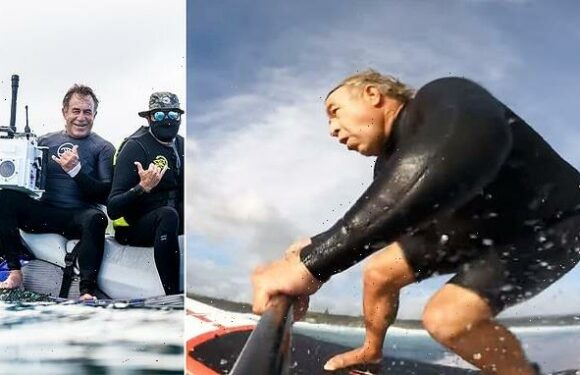 Legendary surf photographer Larry Haynes films his own final moments