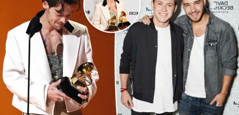 Liam Payne, Niall Horan celebrate Harry Styles big win at Grammys 2023