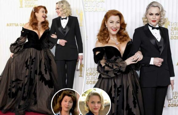 Lisa Ann Walter brings Parent Trap co-star Elaine Hendrix to SAG Awards 2023