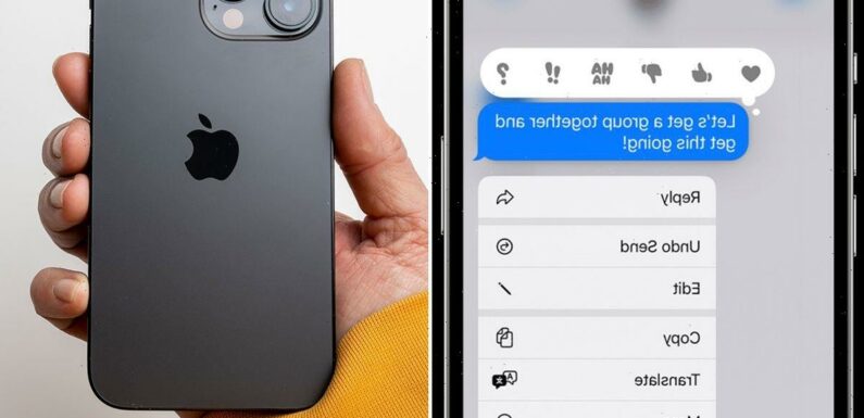 Little-known iPhone menu lets you edit or unsend almost any text