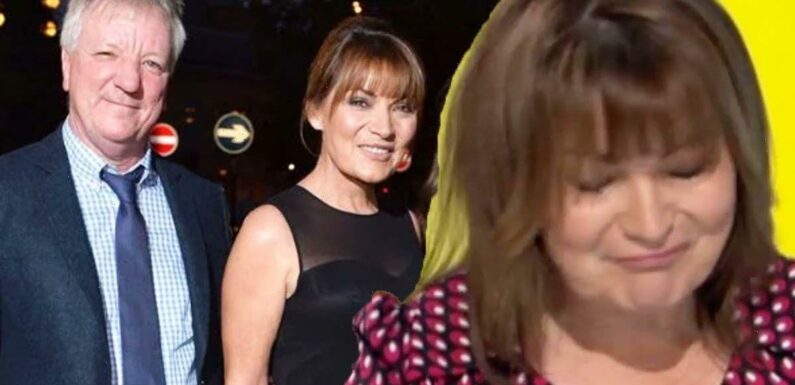 Lorraine lifts lid on husband’s naughty on-air texts about boobs