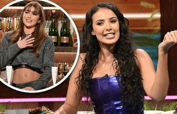 Love Island fans spot Maya Jama was fuming during Aftersun at a guest