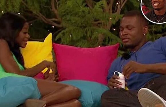 Love Island's Tanya flirts with new bombshell Martin