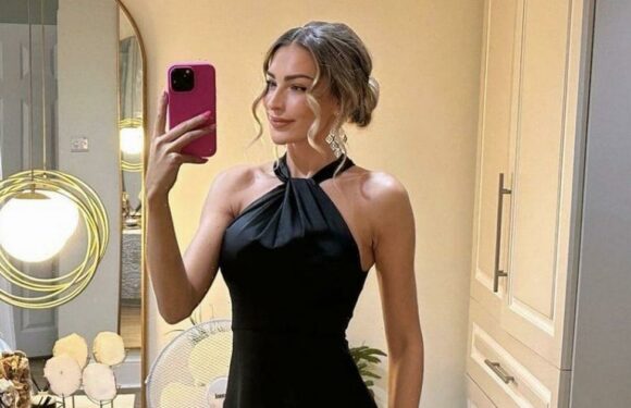 Love Island’s Zara McDermott shows off lavish cinema room bar at £1m home