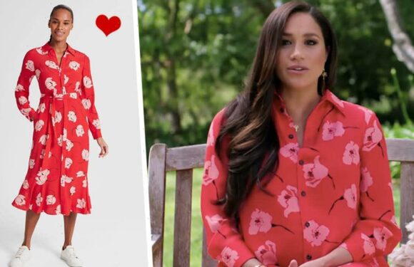 Loved Meghan Markle’s floral shirt dress? We’ve found an almost identical lookalike – and it’s on sale