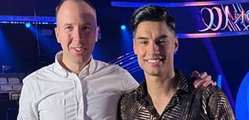 Matt Hancock reveals secret friendship with Dancing On Ice heartthrob – but fans all have the same complaint about pic | The Sun