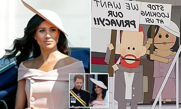 Meghan Markle 'upset and overwhelmed by her depiction on South Park'