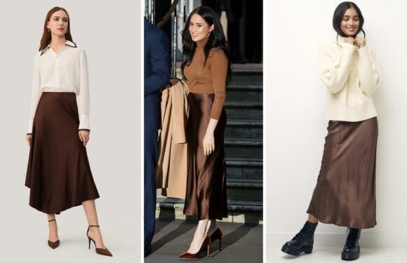 Meghan Markle’s silky skirt is still a fan-favourite – and we’ve found a £30 version