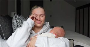 Molly-Mae Hague emotionally pleads with fans to be kind as she cries sharing birth story