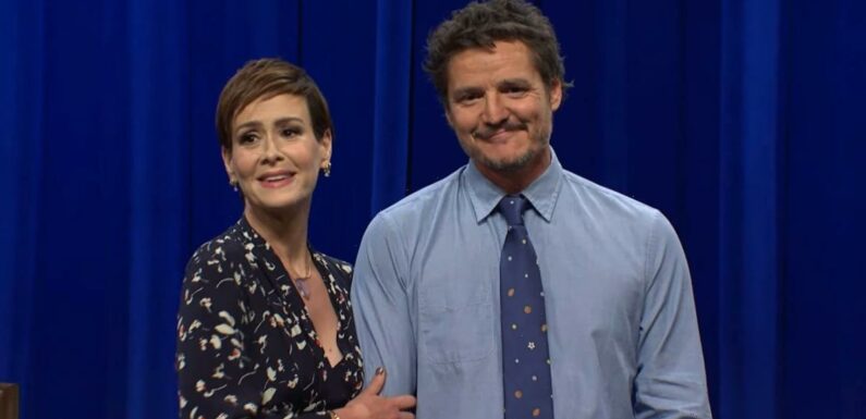 Mommy and Daddy! Watch Pedro Pascal and Sarah Paulson Poke Fun at Fan Ships