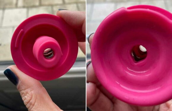 Mum shares urgent warning about trendy Air Up bottles as she posts stomach-churning snap of her daughter’s 'sippy hole' | The Sun