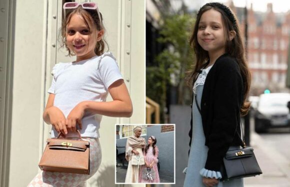 My 10-year-old is so rich she already has a huge collection of handbags & jewellery…she loves gold leaf prawns & Harrods | The Sun