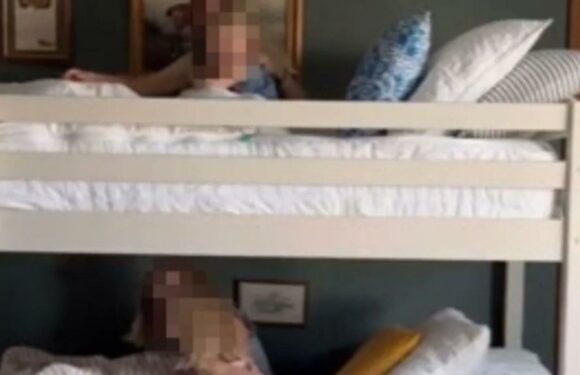 My four daughters all share the same room AND sleep in the same beds – it might not be for everyone but they love it | The Sun