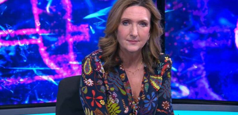 Newsnight's Victoria Derbyshire rinsed by teenage son after mortifying live TV blunder | The Sun