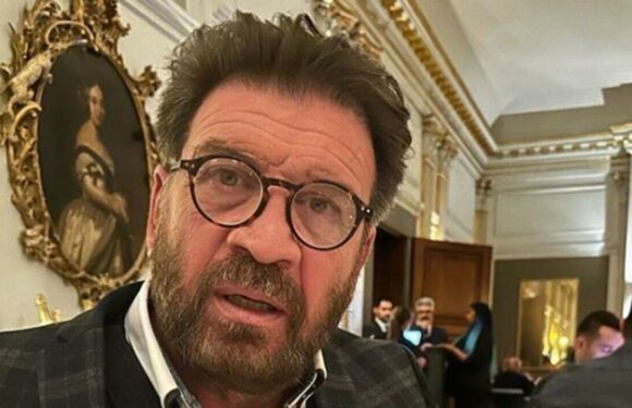 Nick Knowles hits out at measly food portions after too much wine
