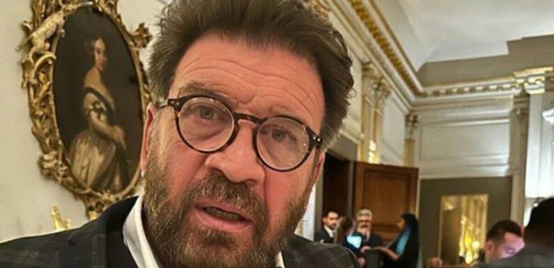 Nick Knowles hits out at measly food portions after too much wine